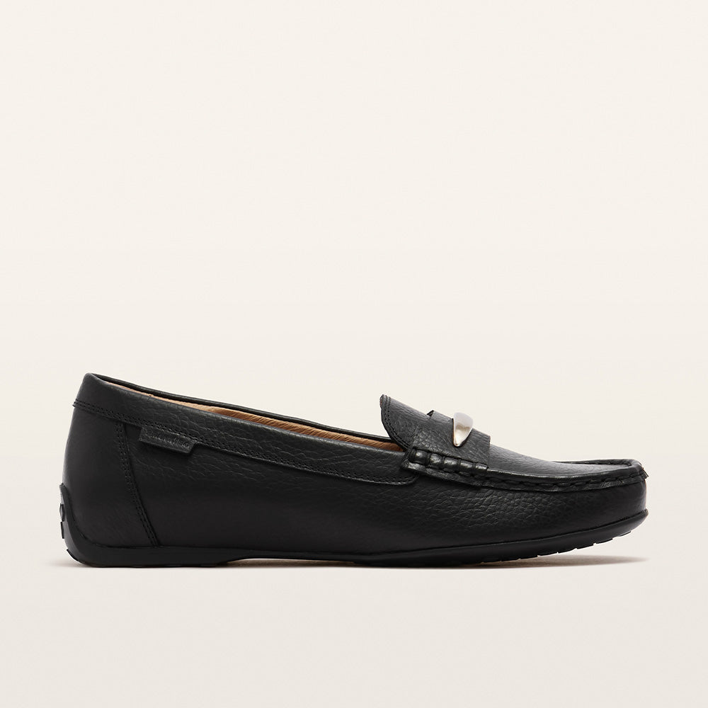 Foxx Black Pebbled