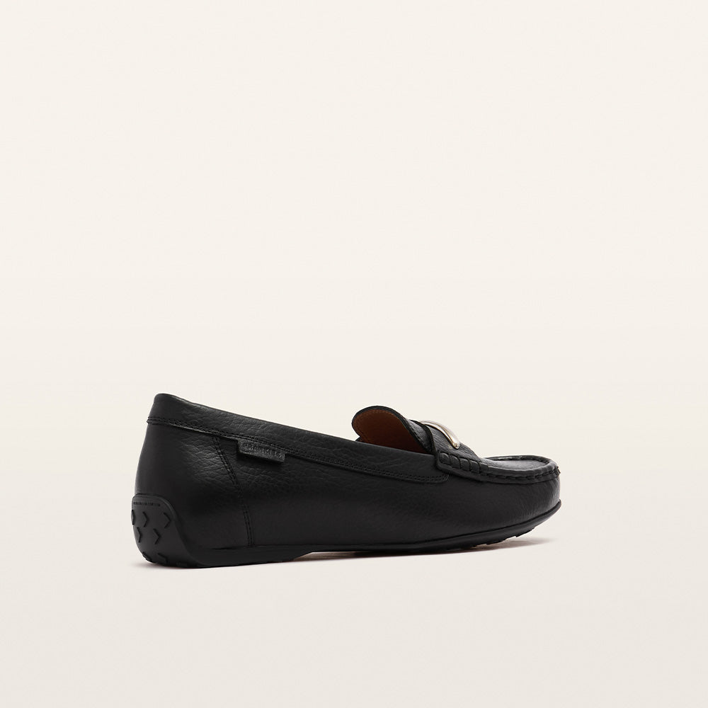 Foxx Black Pebbled