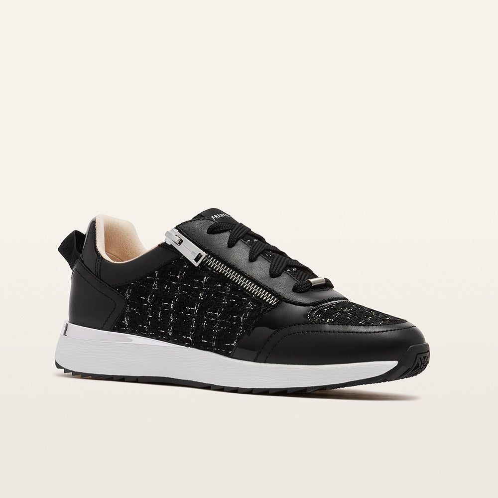Brooklyn III Black Tweed