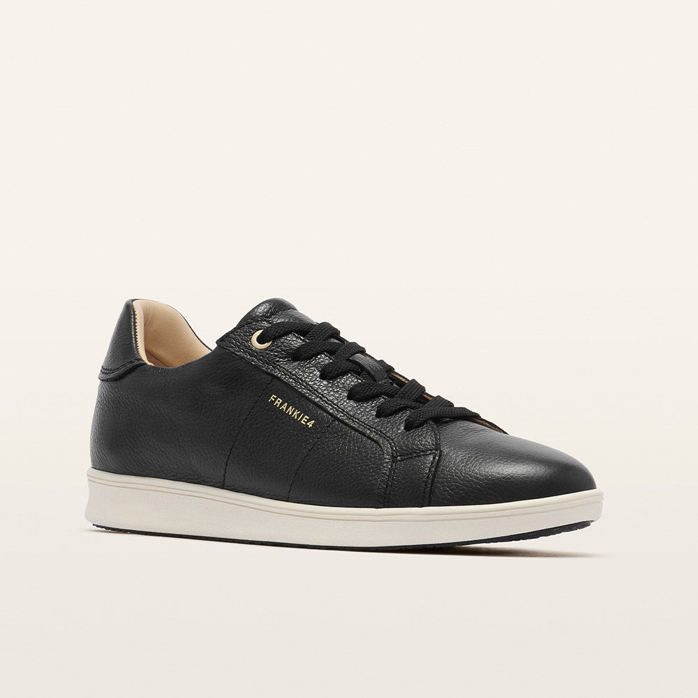 Jackie V Black Pebbled