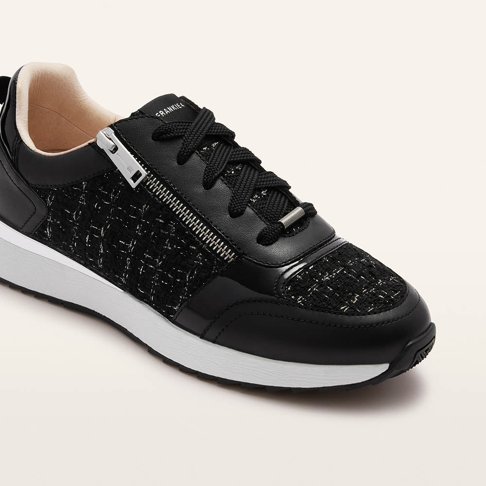 Brooklyn III Black Tweed
