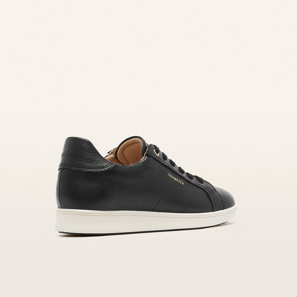 Jackie V Black Pebbled