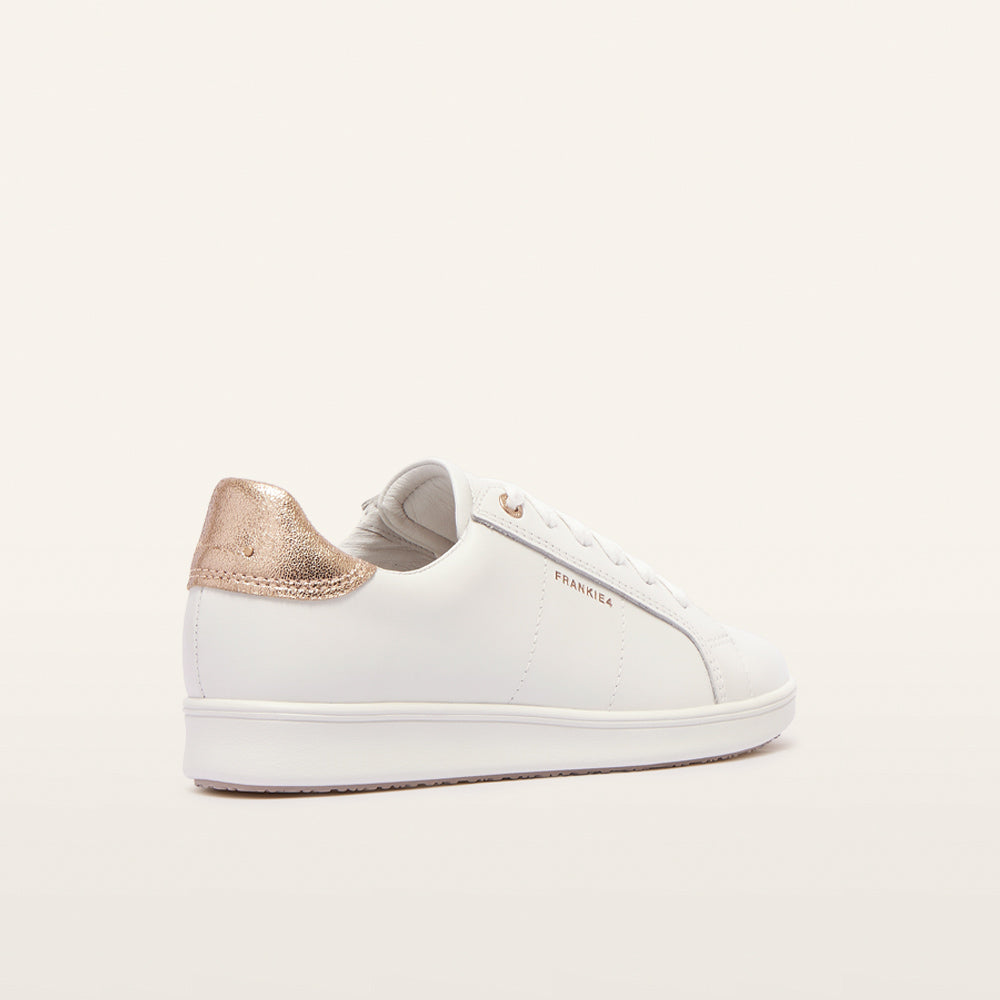 Jackie V White/Rose Gold