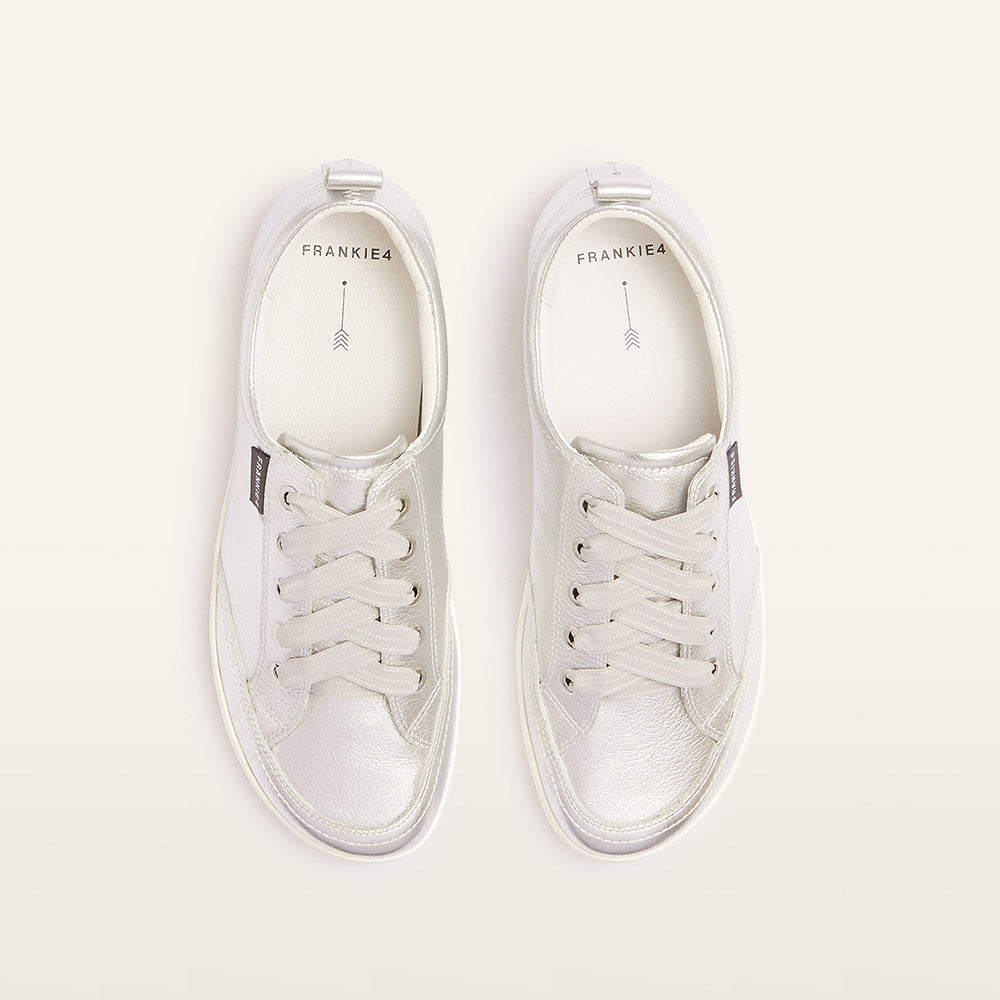 Ellie V Silver Tumbled