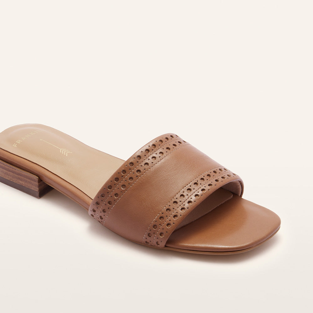 Aniston Tan Brogue