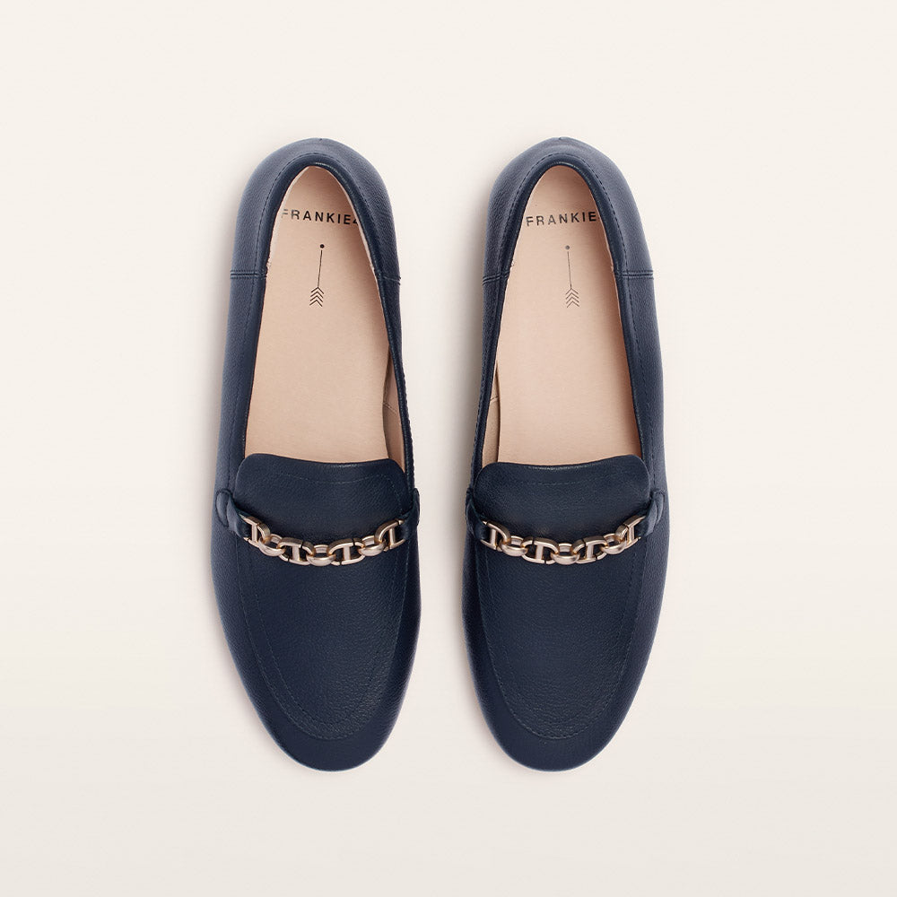 Ash II Navy Tumbled