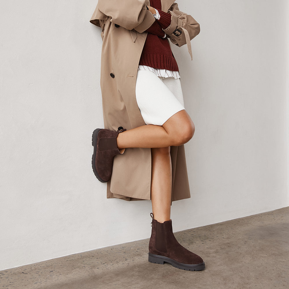 Rocco II Chocolate Suede